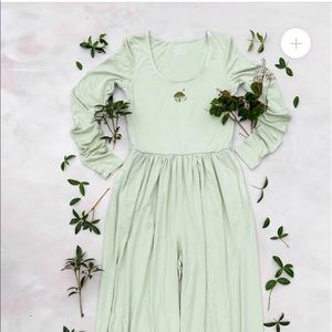 Eternal Spring Jumpsuit— long sleeve double lined